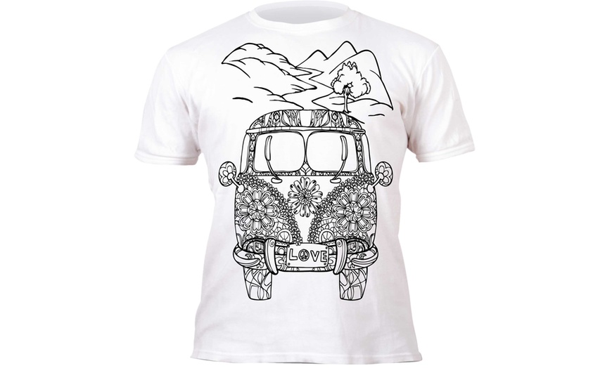 Image 2: Kids' Colour-In T-Shirt