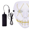 Image 19: Halloween LED Purge Mask Light Up Funny Masks