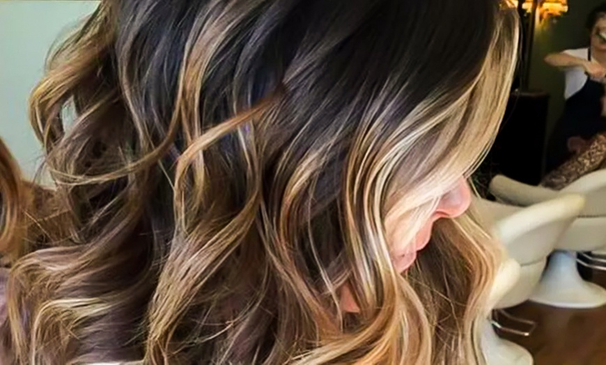 Image 1: Up to 45% Off Women's Haircut w/ Gloss at Lilly at Salon Divas