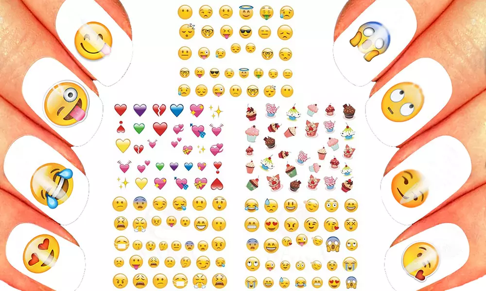 Emoji-Nagel-Tattoos in Motiven nach Wahl - Primary Image