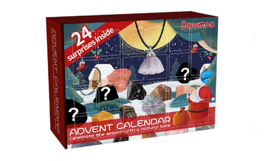 Image 4: Christmas Advent Calendar with Mineral Rocks, Gemstones and Crystals