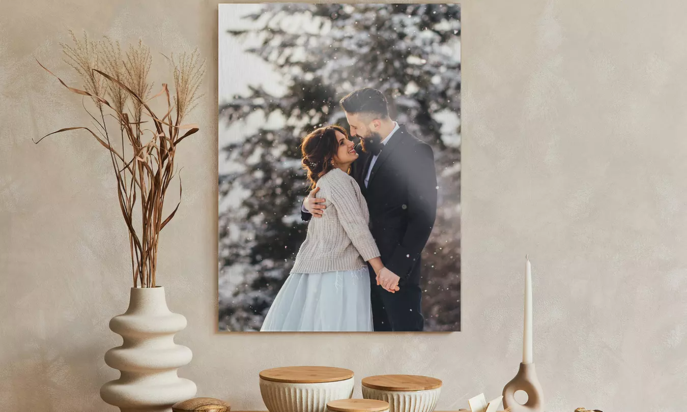 Foto auf Aluminium in verschiedenen Größen