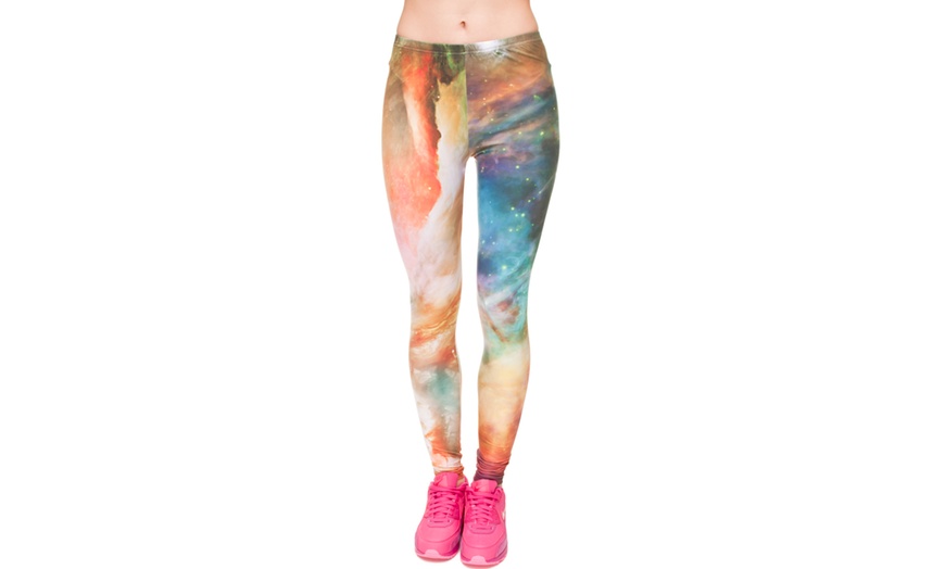 Image 10: Kukubird Novelty Leggings