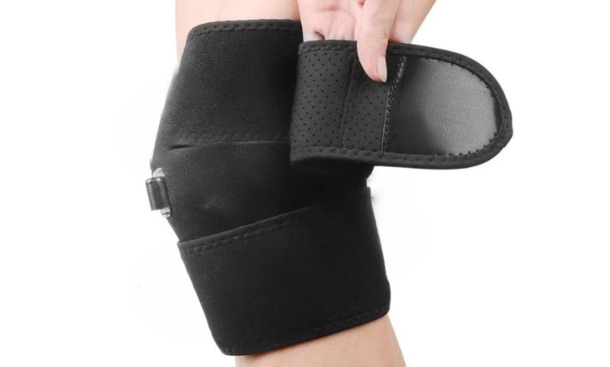 Image 2: One or Two Packs of USB Heating Knee Braces