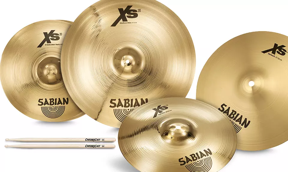 Sabian XS20 Cymbal Packs - Primary Image