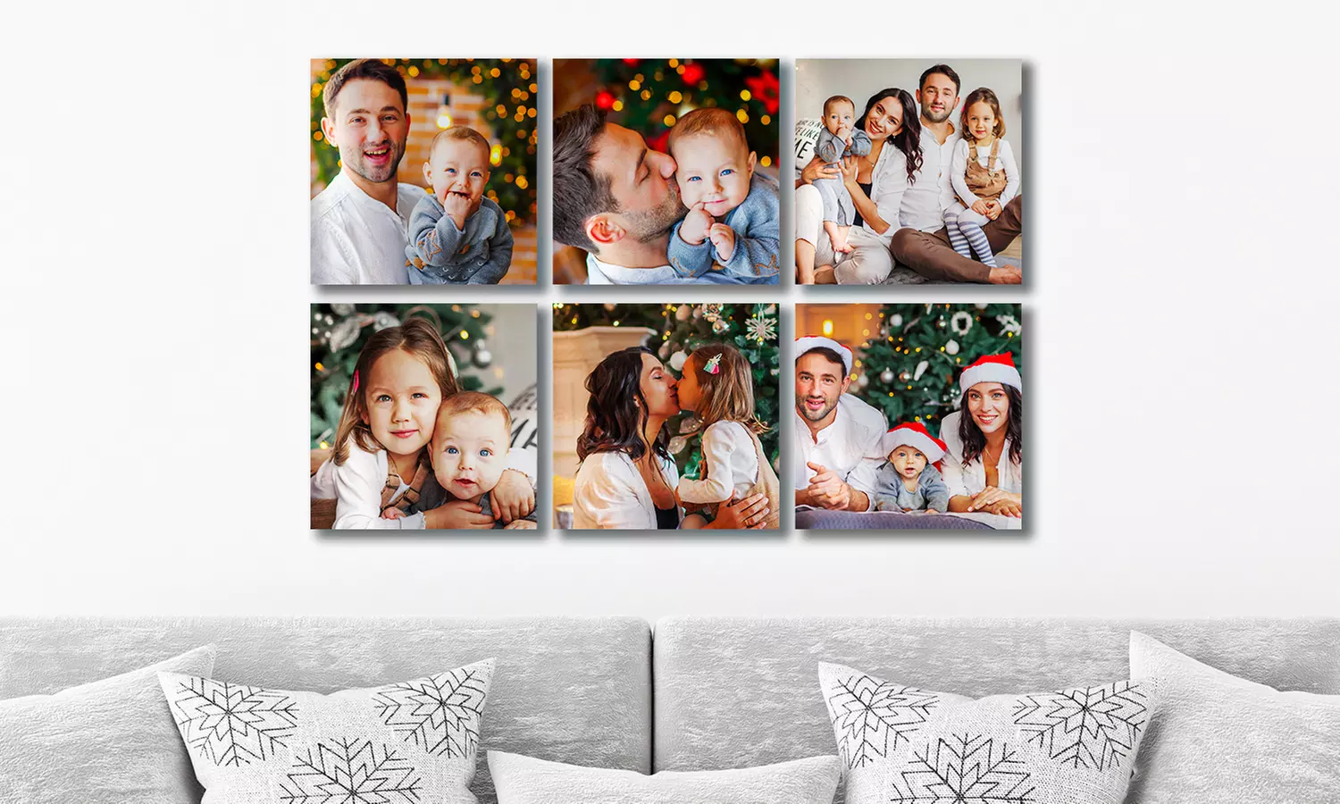 Moment op metaal: geprinte foto op aluminium