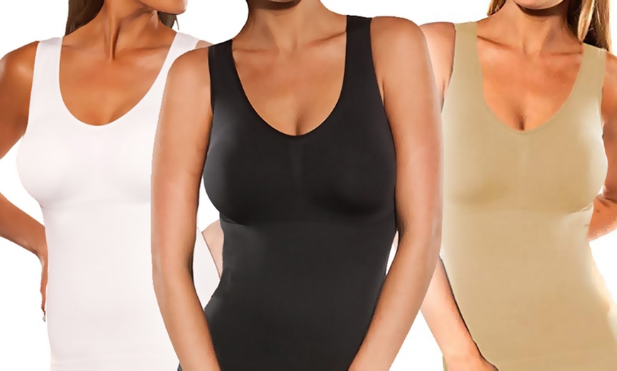 Image 1: Women's Compression Shirt