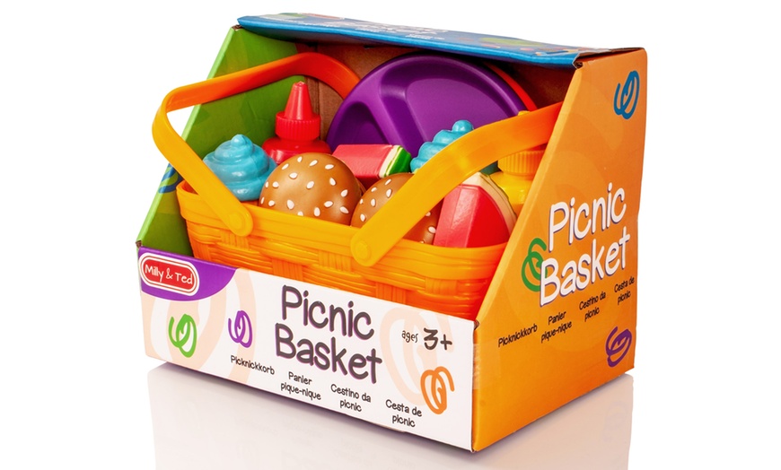 Image 5: Picnic Basket Toy Set