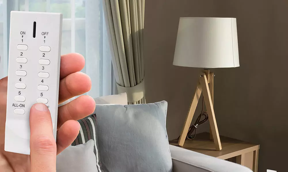 Link2Home Wireless Remote Control Outlets Set (7-Piece) - Primary Image