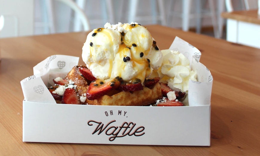 Image 5: Milkshake + Waffle at Oh My, Waffle