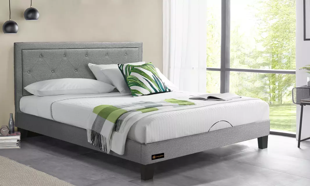 Lit "Club house" en tissu de la marque Sampur avec livraison offerte - Primary Image