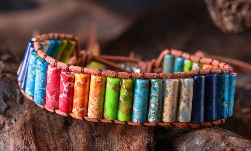 Image 8: Bracelets en pierres naturelles