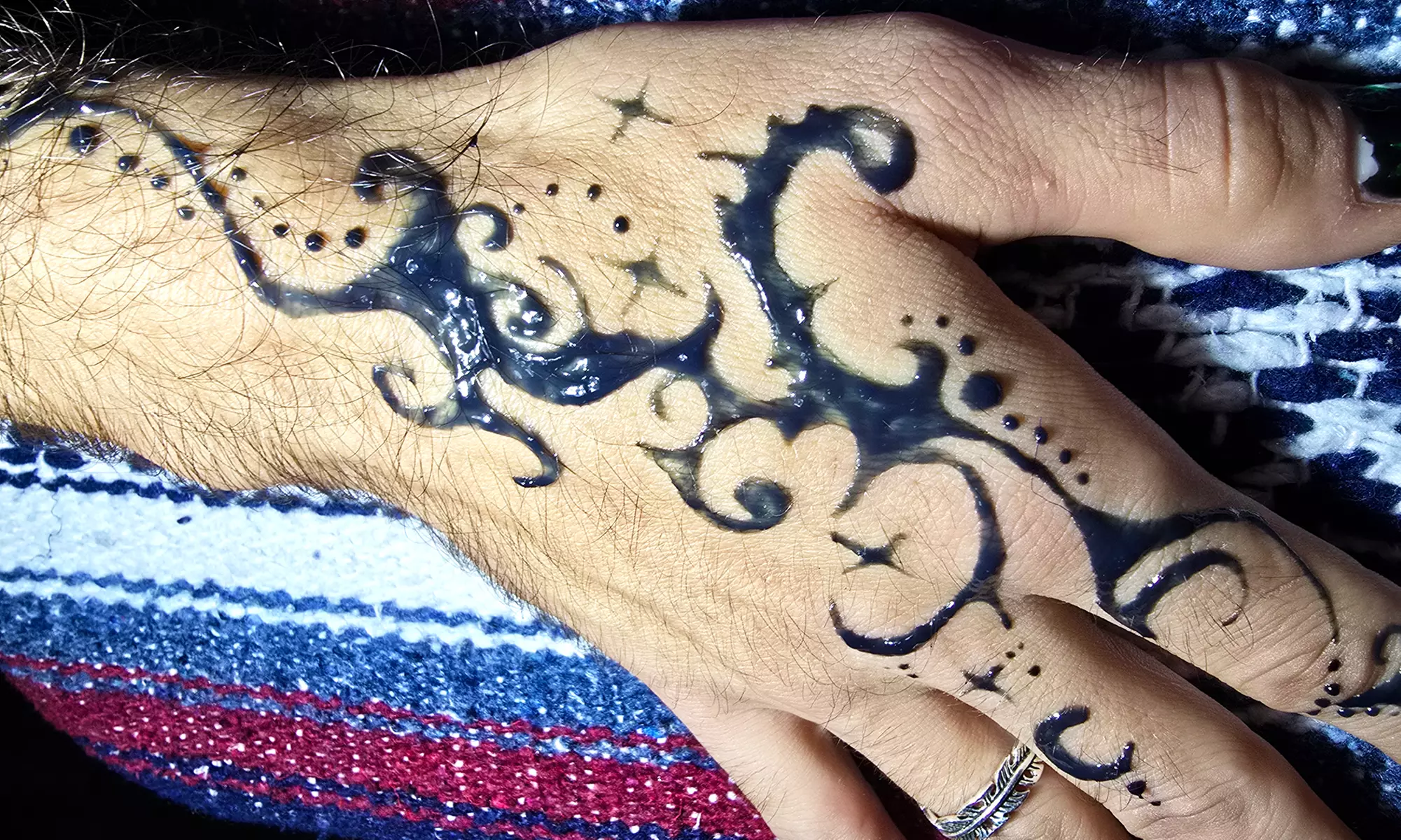 Enhance Your Look with Simple Gel Manicure or Hand Henna Tattoo