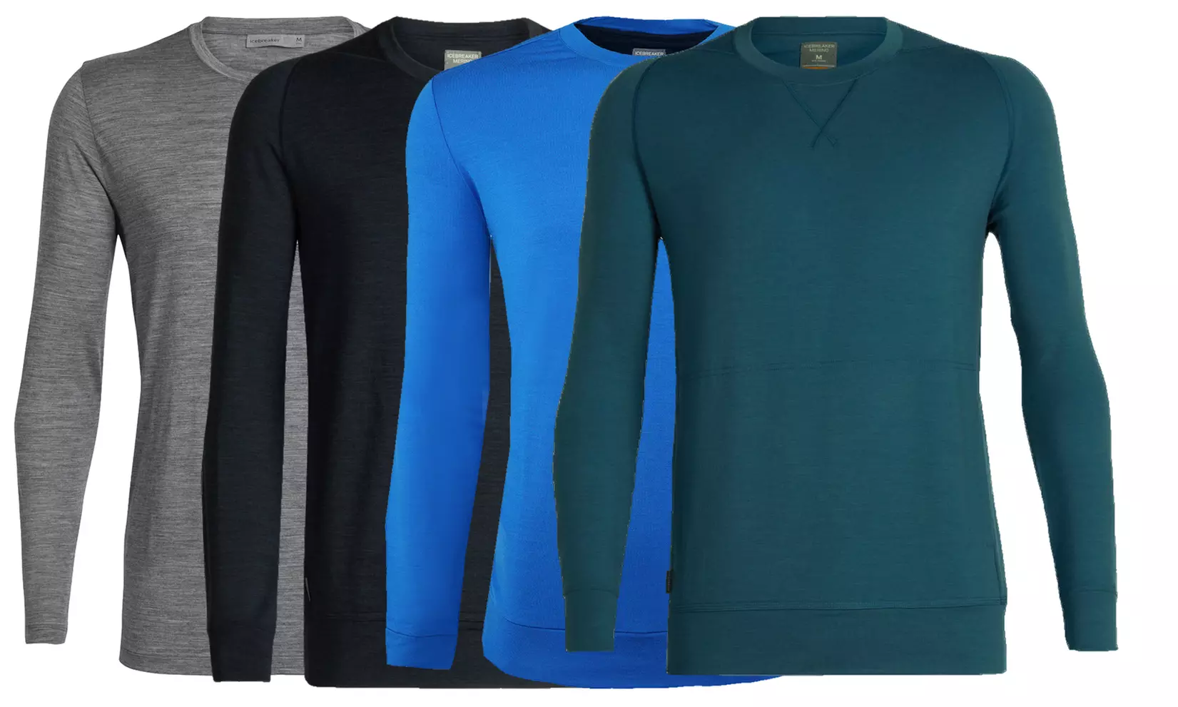 Icebreaker Men's Long Sleeve Crew Shirt (S-L) - Primary Image