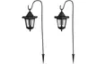 Pure Garden LED Hanging Solar Coach Lights 26" (2-Piece) - Image 4