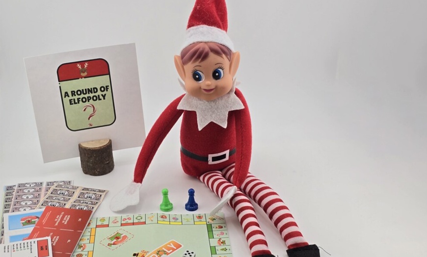 Image 2: 12 or 24 Days Of Christmas Elf Activity Kit