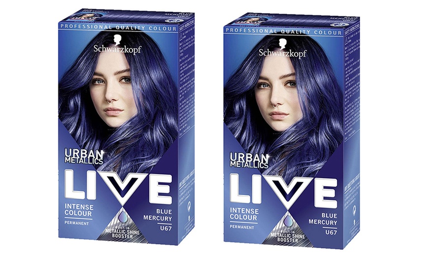 Image 63: 1 ou 2 boîtes de teinture cheveux "Live Intense Colour" de Schwarzkopf