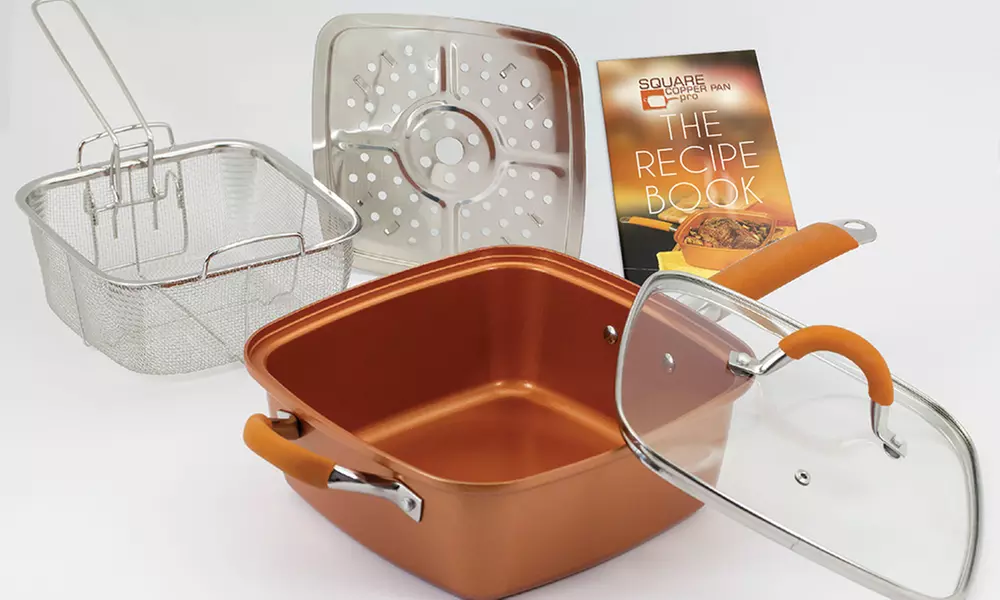 Square Copper Pan Pro Set (5-Piece) - Primary Image