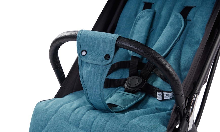 One-Touch Folding Pushchair with Foot Cover | Groupon