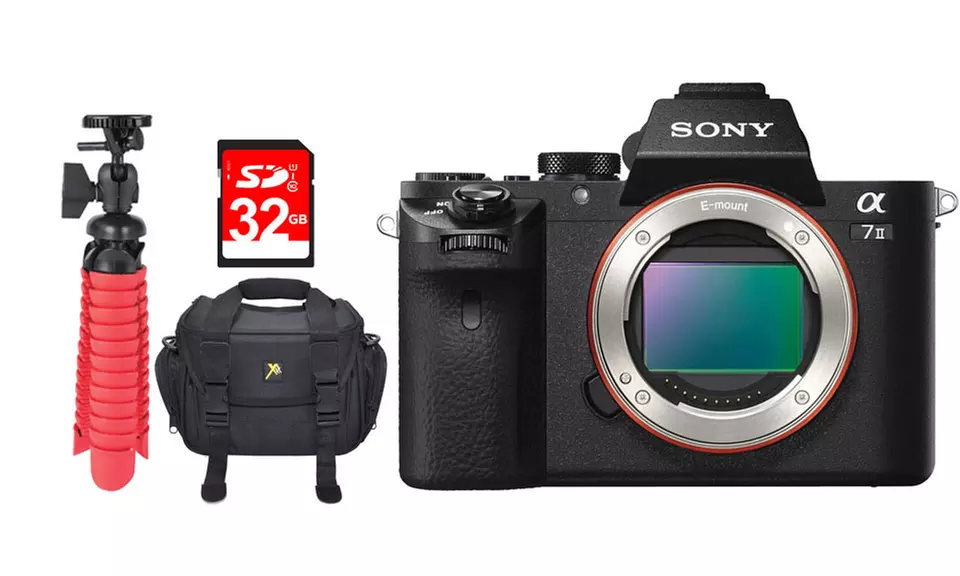Sony A7 II 24.3MP Full-Frame Interchangeable Lens Camera Bundles - Second Medium