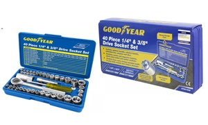 Goodyear 40-Piece 1/4