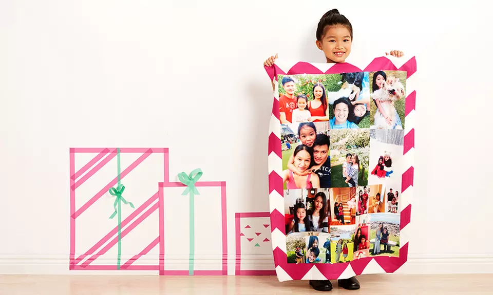 Custom Fleece Photo Blankets from Collage.com (Up to 77% Off)  - Second Medium
