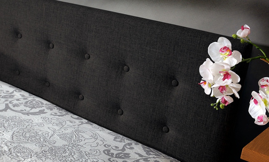 Image 9: Fabric Ottoman Storage Bed