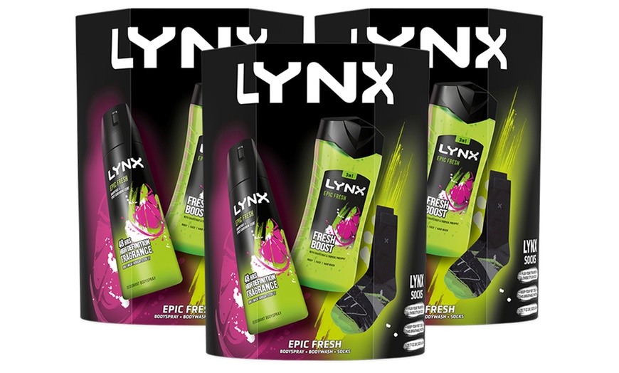 Image 4: Up to Four Lynx Epic Fresh Duo and Socks Gift Sets