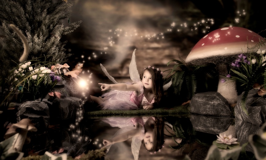 Image 1: Fairy-Themed Photoshoot