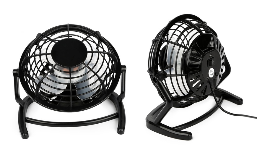 Image 3: GPCT Silent USB-Powered Desk Fan