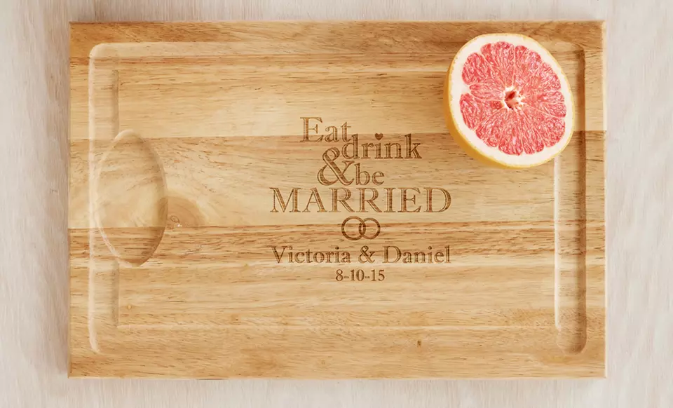 Personalized Wood Cutting Boards from Personal Creations - Second Medium