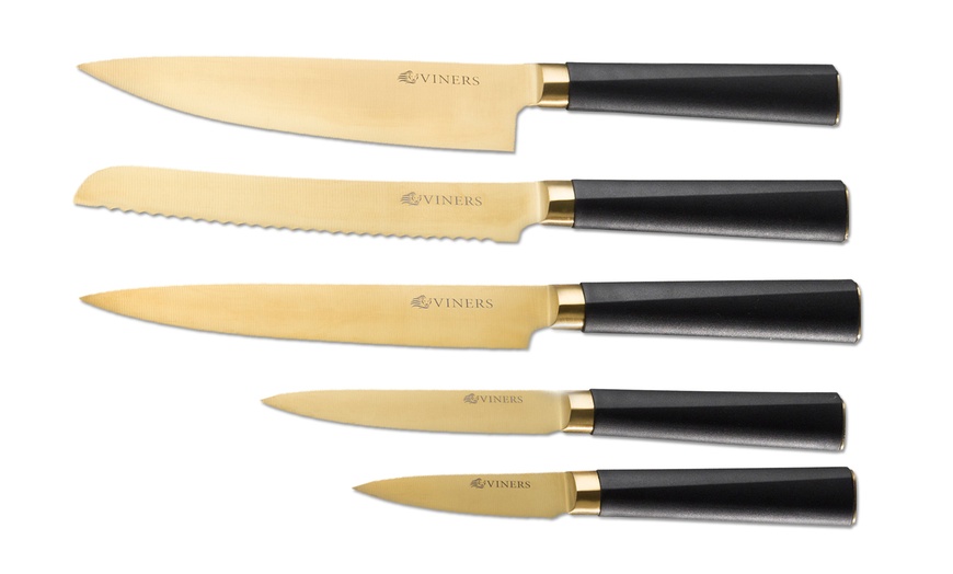 Image 1: Viners Titan 5-Piece Knife Set