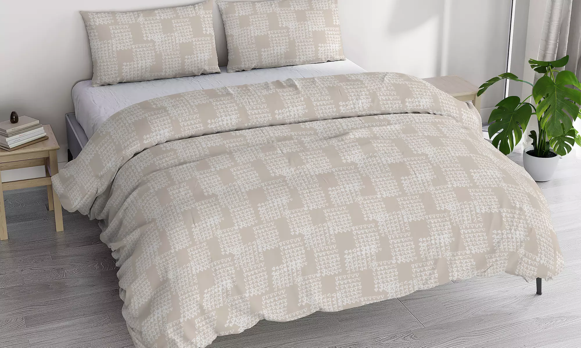 Parure copripiumino in cotone Made in Italy