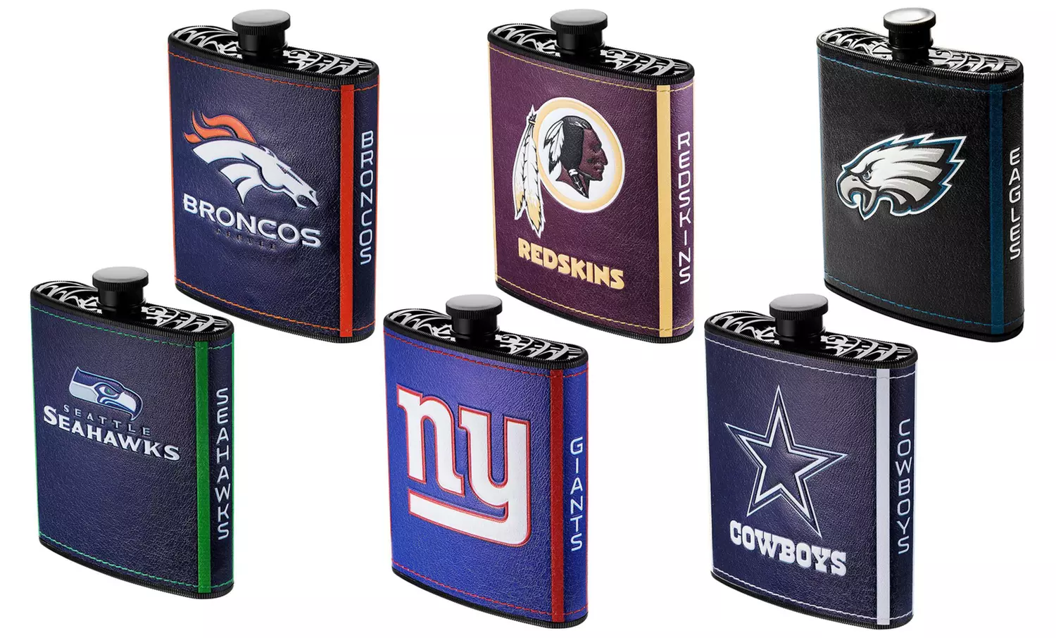 Pro Specialties Group NFL Plastic Hip Flask (7 Oz.) - Primary Image