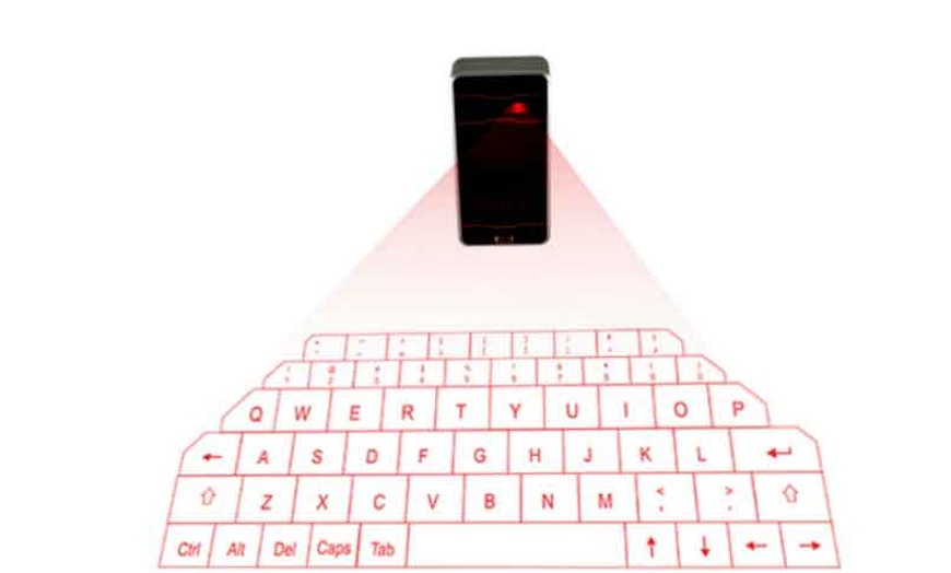 Image 1: Wireless Projection Keyboard