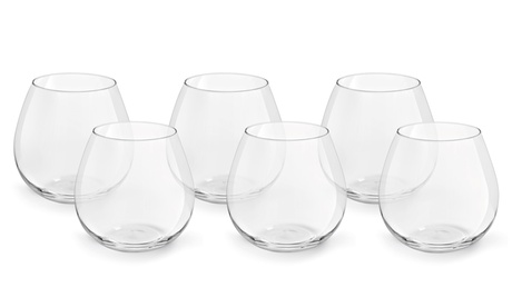 Set 6 bicchieri Casa Collection in vetro trasparente