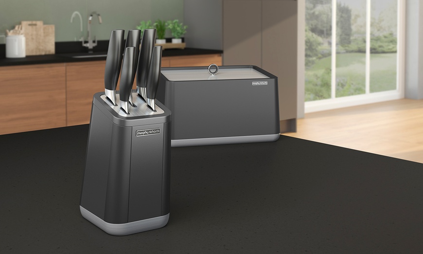 Image 10: Morphy Richards Knife Block Set