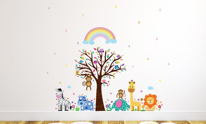 Image 4: Rainbow Wall Stickers