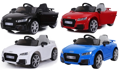 Coche eléctrico Audi TT RS para niños