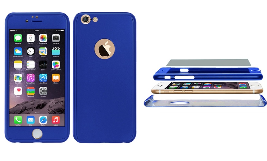 Image 3: Hybrid 360 Case for iPhone