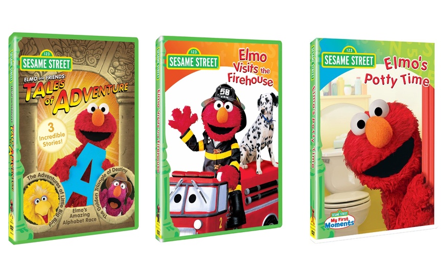 Elmo DVD Collection | Groupon Goods