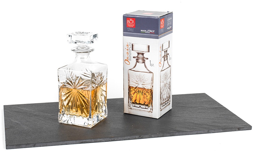 Image 10: RCR Timeless Crystal Decanter