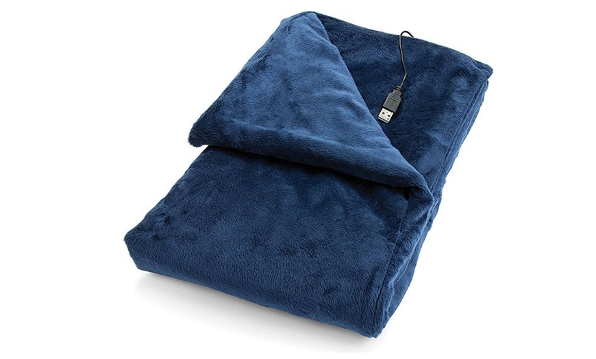 Image 4: USB Heated Blanket