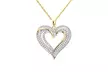 Clearance: 1/2 CTTW Diamond Pendants - Second Medium