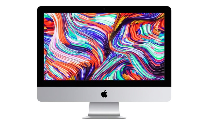 Image 1: Apple iMac 21.5-inch All in One Desktop 2017 Refurbished