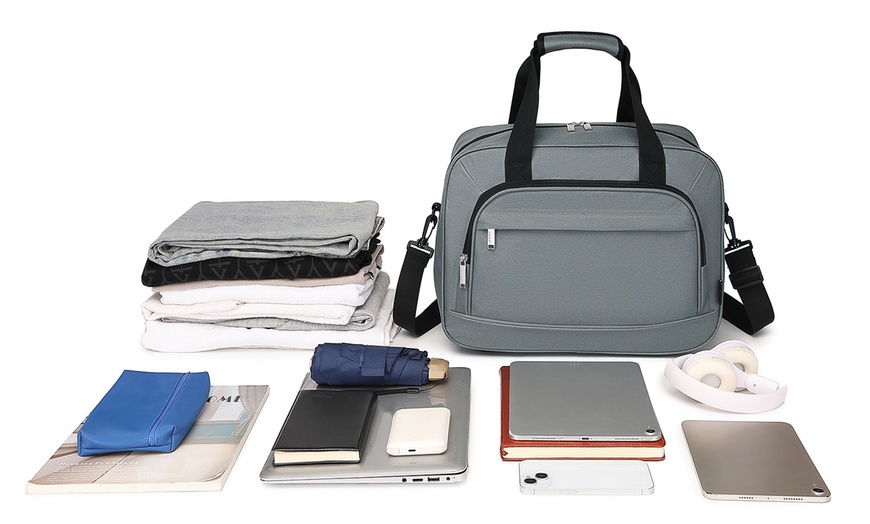 Image 18: 20L Carry-On Cabin Bag Under Seat Hand Luggage