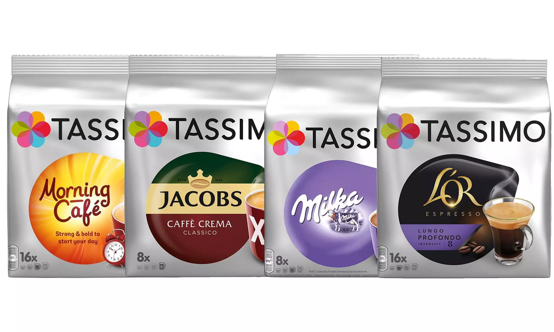 Dosettes de café Tassimo Jacobs ou chocolat Milka - Primary Image