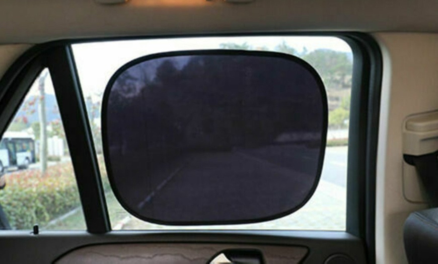 Image 4: Static Car Window Sun Shades