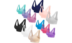 3, 6, or 9 Seamless Comfort Bras