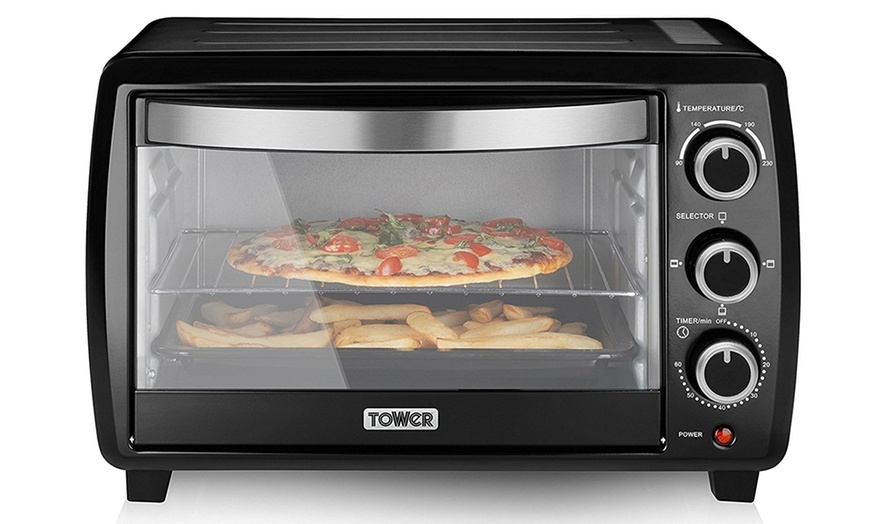 Image 4: Tower 1500W Mini Oven